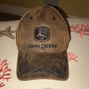John Deere Barbwire hat